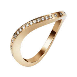 Curved Wedding Ring